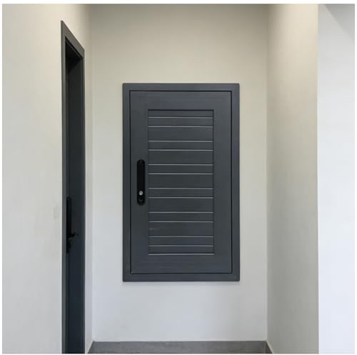 Åtkomstpanel för gips, ljudisolerad aluminiumdörr med nyckellås och handtag, underhållslucka för VVS, elektrisk, HVAC, dubbelskiktsdesign
