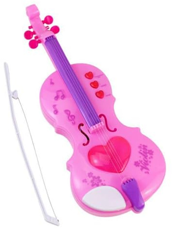 Violon pour Enfants, Petit Violon électrique simulé éducatif, Instruments de Musique, Jouet pour Enfants, sans Batterie