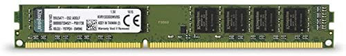 Kingston KVR1333D3N9/8G - Memoria RAM de 8 GB (1333 MHz DDR3 Non-ECC CL9 DIMM, 240-pin, 1.5 V) Negro y Verde
