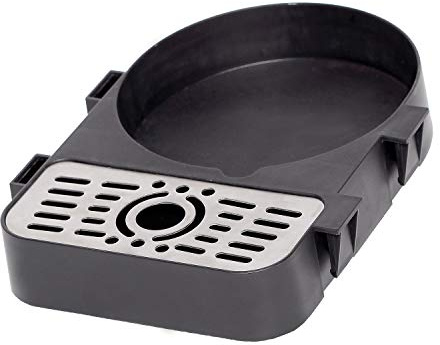 Service Ideas APDT1BL Airpot Stand with Drip Tray, 6 Diamater, Black