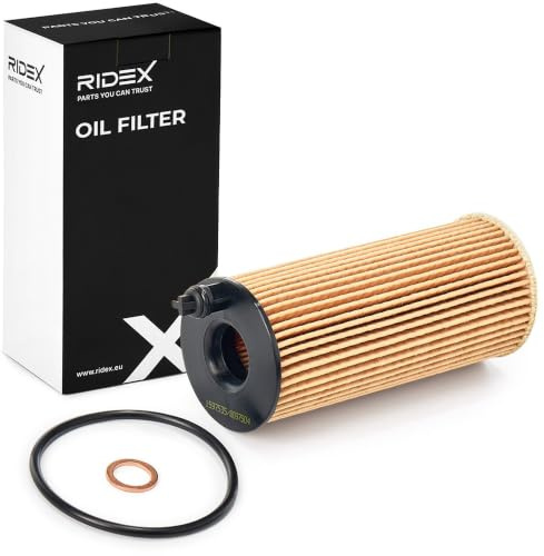 RIDEX 7O0046 Ölfilter Kompatibel mit BMW 3 Touring E91 Filtereinsatz mit Dichtungen