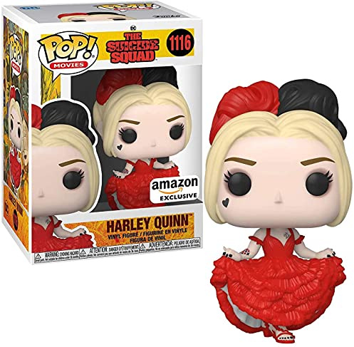 Funko Pop! Movies: The Suicide Squad - Harley Quinn - (Dress) - Suicide Squad 2 - Vinyl-Sammelfigur - Geschenkidee - Offizielle Handelswaren - Spielzeug Für Kinder und Erwachsene - Movies Fans