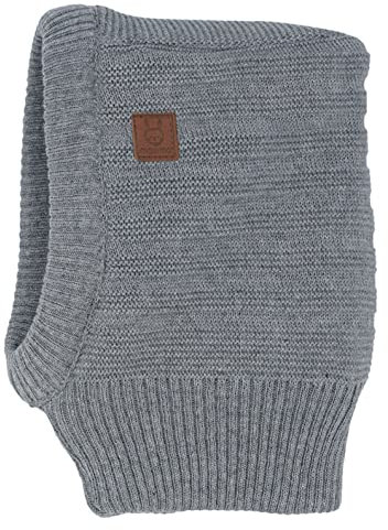 maximo Schlupfmütze/Schalmütze in Grau Melange Strukturstrick reine BW für Baby's v 376200 (as3, numeric, numeric_43)