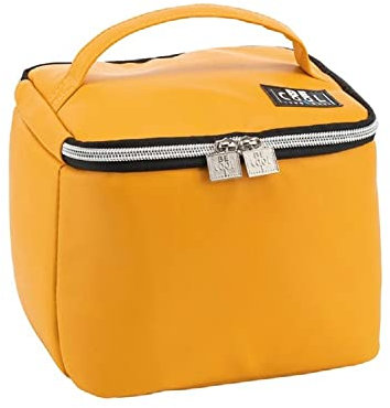 foolonli Kühltasche Kühlkorb Mini-Kühlbox Sunrice Yellow City 4,5l Trendiges Design Picknick leicht BE CooL