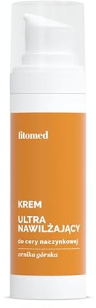 Fitomed Feuchtigkeitscreme Gesicht für Gefäßhaut 30g - Wirksame Gesichtscreme mit Bergarnika - Moisturizer Face gegen Rötungen