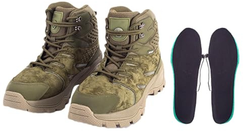 Beheizte Schuhe,Elektrische Heizschuhe,Wiederaufladbare elektrische Fußwärmer - Rutschfeste Sohle Temperaturkontrollierte Hitzeschuhe, wiederaufladbare elektrische Schuhe für Männer und Frauen