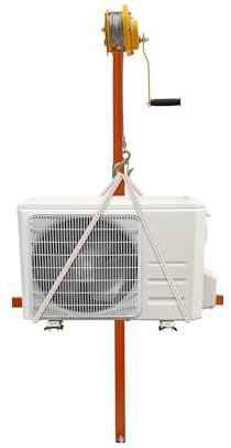 Klimagerät Hebekräne, Klimaanlagen-Außenmontage, Hebewerkzeug, 15 m Hubhöhe, 150 kg Tragkraft, spezieller Aufhänger, Kran-Werkzeug für Klimaanlage