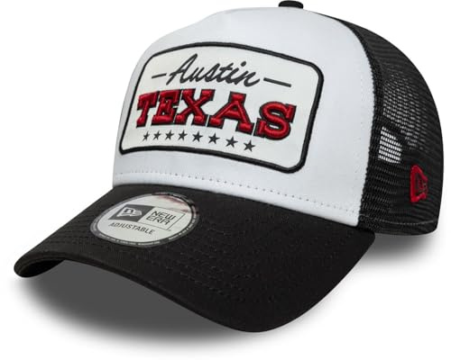New Era Cappello da baseball 9Forty Trucker Location Patch Trucker per adulti, nero