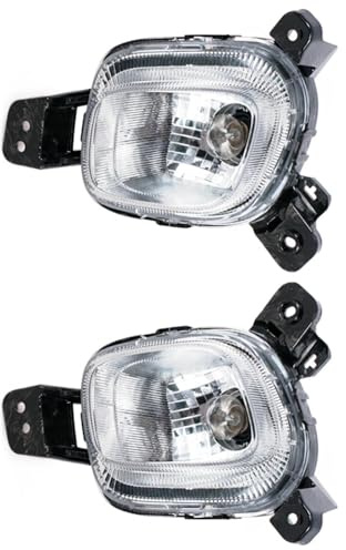 Blocchi Luci Antinebbia Per Kia Per Picanto 2017 2018 2019 | Paraurti Anteriore Per Auto Lampada Di Guida Faro Fendinebbia(1 pair)