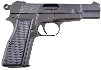 Deko Waffe Pistole Belgien Browning HP/GP35 1935 WWII