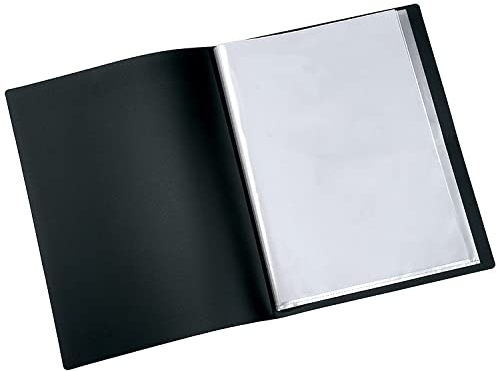 Sichthüllenmappe Panorama 100 Hüllen schwarz Sichtmappe