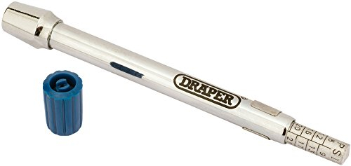 Draper 51536 Tyre Pressure Gauge, Blue