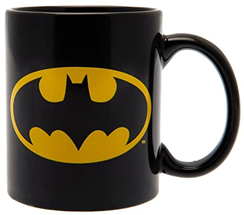DC Comics Batman Logo Unisexe Mug noir/jaune Céramique