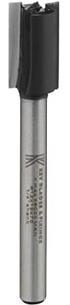 R6 Key Blades Straight Router Cutter 1/4 X 12MM X 19MM (70MM Long) - R6 Straight Cutter for Bosch, Festool, Dewalt, Makita, Milwaukee and Many More Palm Router Cordless Corded Trend Hinge jig