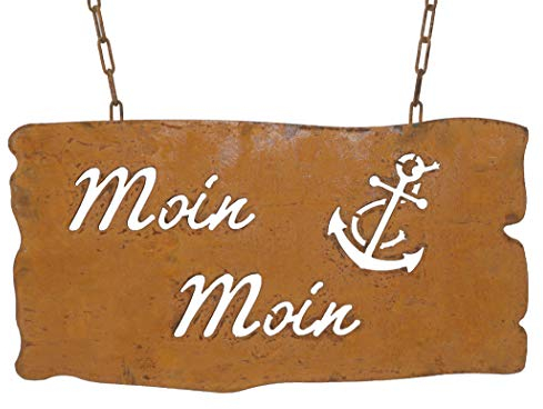 Bornhöft Cartel decorativo para jardín con texto en alemán