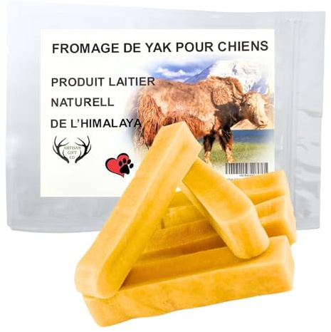 Fromage de Yak pour Chiens et Chiots, (325g), Taille M - 5 Un