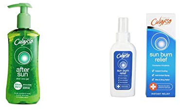 Calypso Aftersun Aloe Vera Gel 250ml & Sun Burn Relief Spray