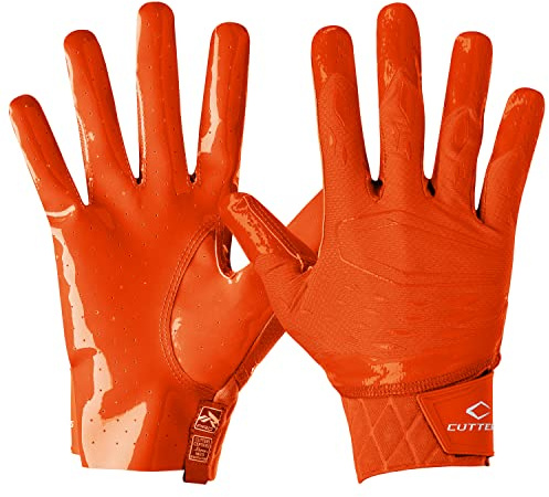 CUTTERS Rev Pro 5.0 Receiver Gloves Solid Orange L