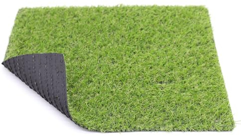 BONERVA Césped Artificial ESENCIAL 15mm, 2x20 Metros, Rollo Económico para Terrazas, Jardines y Patios, Uso Interior y Exterior, Fácil Instalación, 4 Colores