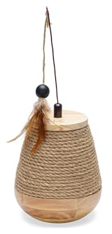 Designed by Lotte Tumble Mae, Katzenspielzeug, Holz, 15x15x18 cm