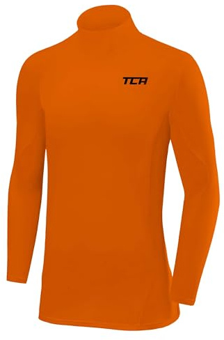 TCA SuperThermal T-Shirt Thermique Manches Longues Couche de Base de Compression pour Le Football et la Course pour Homme