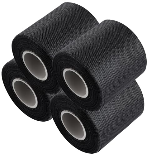 AKOLAFE Lot de 4 rouleaux de grillage en acier inoxydable 304 - 10 cm x 30 m - Pour rongeurs - Pour fenêtres, portes, filtres