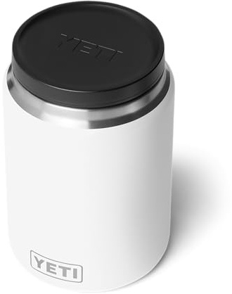 YETI Rambler Food Jar, contenitore termico sottovuoto in acciaio inossidabile con coperchio MagVent a tenuta stagna, bianco, 710 ml