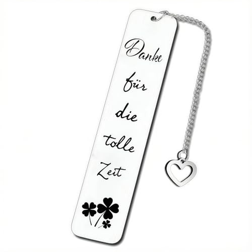 Dankeschön Geschenk,Lesezeichen personalisiert -Danke für die tolle Zeit, Abschiedsgeschenk für Kollegen Erzieherin Lehrer Kita Schuler Ruhestand