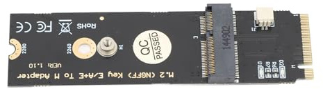 LUCKDANO Scheda WiFi M.2 NGFF AE Key all'adattatore SSD M.2 Key per AX200/AX201/AX210 - Installazione Semplice con Cavo USB Incluso