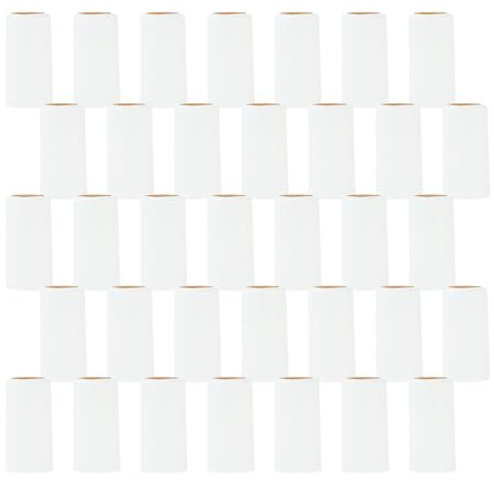 SHINEOFI Confezione da 50 Pezzi in Pvc Bianco Termoretraibili 50 Capsule Sigillo Professionale e Aspetto Delicato per Bottiglie di Vino per Casa e Cantina