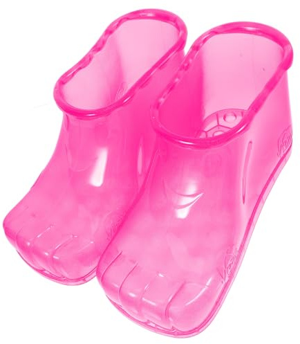 Hohopeti Bottes de Bain de Pieds en PVC pour Tremper Chaussures, Spa à Domicile, Relaxation Confortable, Utilisations Polyvalentes, Famille
