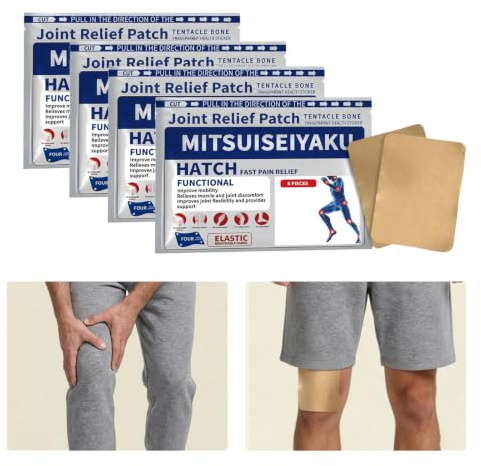 24 Stück Schmerzpflaster Für Gelenke Und Muskeln Für Knie | Wärmepflaster Bei Arthrose Und Muskelschmerzen, Gelenkpflaster Für Knie, Rücken, Nacken, Schultern, Verspannungen & Rücken