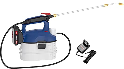Güde Akku Sprühgerät SG 18-201-05 (18V E³ Serie, Li-Ion, 3 l Behältervol., autom. Pumpe, 0,5 l/min Durchflussrate, 46-73 cm Teleskoplanze, 1,1 m Sprühschlauch, inkl. 2 Ah Akkupack und 0,5 A Ladegerät)
