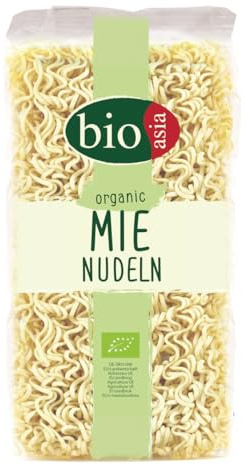 BIOASIA Bio Mie Nudeln, Weizennudeln ohne Ei, schnell und einfach zubereitet, vegetarisch (8 x 250 g)