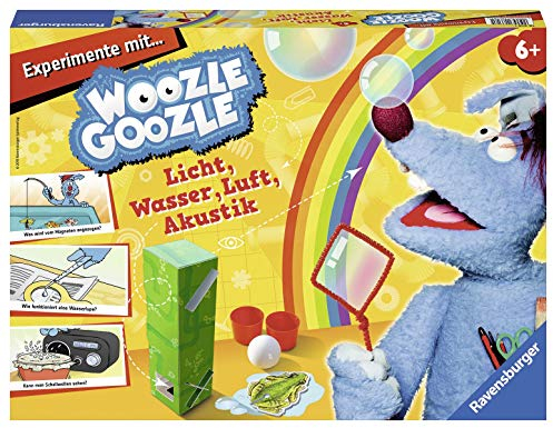 Ravensburger 18618 - Experimente mit Woozle Goozle Licht, Wasser, Luft, Akustik