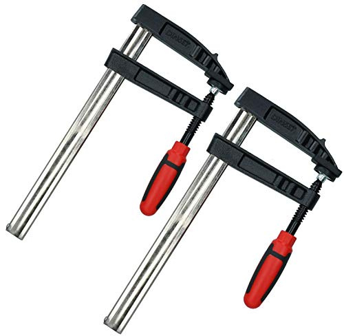 2pc Sliding F Clamps Bar Profile Clamp Holder Fastener Fastening 300mm x 120mm