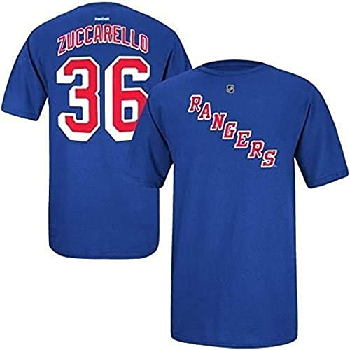 CCM Reebok New York Rangers Mats Zuccarello #36 Player NHL T-Shirt XS