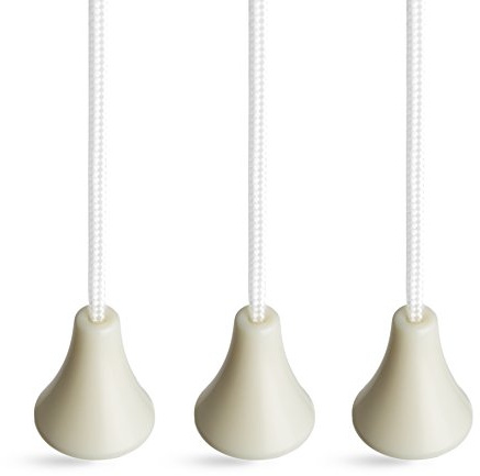 Pull Cord String for Bathroom Light or Ceiling Switches, Glow in The Dark, Pack of Three