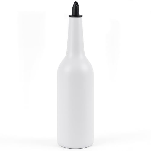 BarBits Bottiglia da cocktail Flair da 750 ml, colore bianco