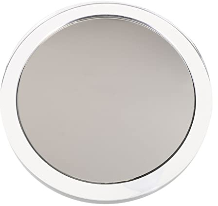 CALLARON Espejo con Ventosa Espejo De Maquillaje De Aumento 20x De Sin Niebla para Afeitarse De De Maquillaje De Un Solo Lado Mujer Marco De Plástico El Plastico