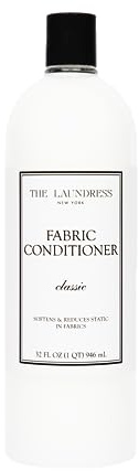 The Laundress Fabric Conditioner Classic, Fabric Softener Liquid, Concentrated, 32 Fl Oz, Soften Fabrics, Reduces Static