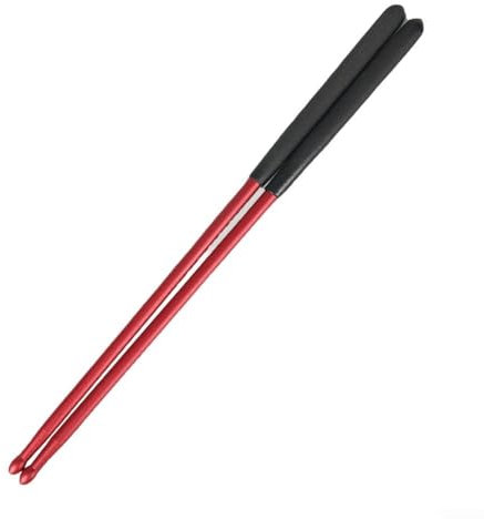 Schlagzeug-Sticks, 5 A, Aluminiumlegierung, Ersatzzubehör für Jazz Drum und Dumb Drum Pad Üben (rot)