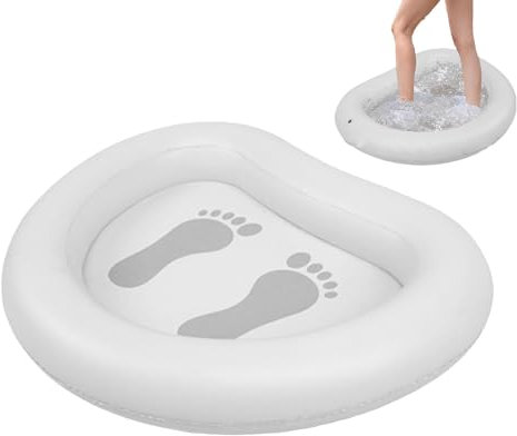 Beach Feet Washer, Leakproof Inflatable Pool Foot Bath Basin, Portable Foot Wash Basin, Clean Feet for Outdoor Beach, Pool , Home Spa