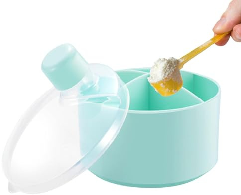 Contenitore per latte in polvere, contenitore per latte in polvere per - luogo di conservazione di latte in polvere e snack portatile ermetico per cucina, casa, viaggi, lattina