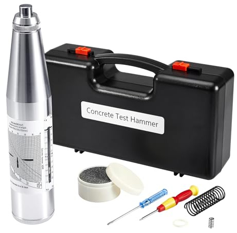 ScitoLAB Concrete Rebound Hammer, Schmidt Hammer 10-60 Mpa (1450-8702 psi)
