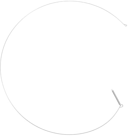 DIYEAH Front Load Washer Door Seal Ring Replacement Spring Clamp for Washing Machine Stainless Steel Retaining Ring Gasket Seal Part