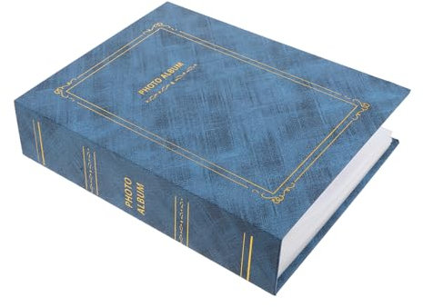 VALICLUD Álbum De Fotos Creativo Con Bolsillo Insertable, Ideal Para Recuerdos Familiares, Fotos De Boda, Decoración Para Cumpleaños, Aniversarios Y Eventos Especiales.