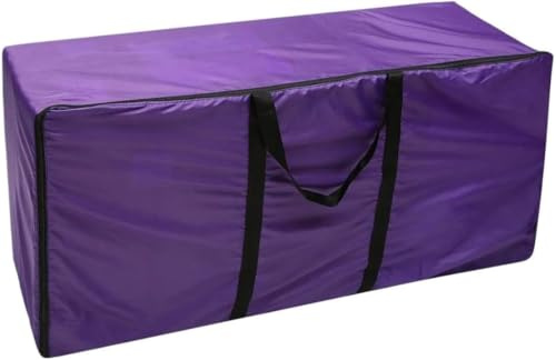 AWAOVV Bolsa de almacenamiento para fardos de heno, bolsa de transporte extragrande para pacas de heno, plegable, portátil, para caballos y ganado, con cremallera, resistente al agua