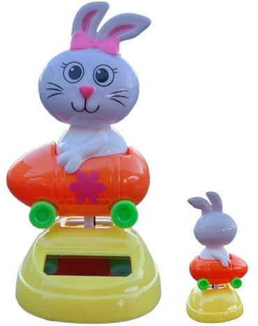 Genérico Figure per Cruscotto | Bambola Di Coniglio Oscillante Giocattolo Decorativo | Figure Di Coniglio - per Interni Ufficio Scrivania Regali Di Festa