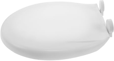 Toyvian Sedile Wc Morbido in Schiuma Eva Ergonomico Allungato, Sedile del Water Sostitutivo Chiusura Ammortizzata, Comodo per Anziani e Disabili, Accessorio Bagno Facile da Pulire